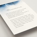 "Watercolor Dots" - Direction Cards in Agate by Maria Hilas-Louie - Detail