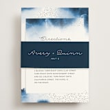 "Watercolor Dots" - Direction Cards in Agate by Maria Hilas-Louie - Assembled with Belly Band