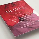 "Centifolia Rose" - Direction Cards in Velvet by kelli hall - Detail