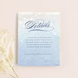"Beachy" - Direction Cards in Ocean by Rebecca Daublin - Front