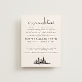 "Mountains" - Direction Cards in Ivory by Anastasia Makarova - Front