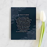 "Dash" - Direction Cards in Midnight by Grace Kreinbrink - Front