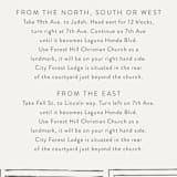 "Pattern Play" - Direction Cards in Pebble by Anelle Mostert - Detail