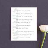 "His and Hers" - Direction Cards in Dusk by Erin Deegan - Front