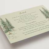 "Whispering Pines" - Direction Cards in Forest by Elly - Detail