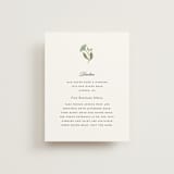"botanical cameo" - Direction Cards in Swan by Lori Wemple - Front