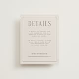 "Close-up" - Direction Cards in Sandstone by Nicole Walsh - Front