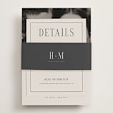 "Close-up" - Direction Cards in Sandstone by Nicole Walsh - Assembled with Belly Band