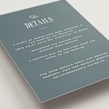 "Modern Stripes" - Direction Cards in Capri by Emily Betts - Detail