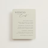 "Scripted Initials" - Direction Cards in Spring by Kelly Schmidt - Front
