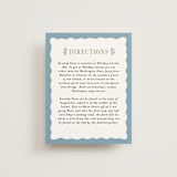 "Sweet Vintage" - Direction Cards in Periwinkle by Alethea and Ruth - Front
