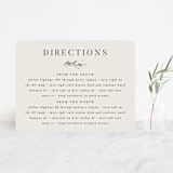 "Encircled Wreath" - Direction Cards in Fog by Robert and Stella - Front