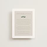 "Watermark" - Direction Cards in Cypress by Kaydi Bishop - Front