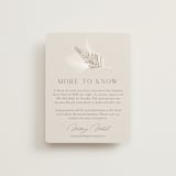 "Pampas & Palms" - Direction Cards in Ash by Kaydi Bishop - Front