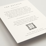 "A Thousand Years" - Direction Cards in Classic White by Design Lotus - Detail