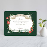 "Nature's Crest" - Direction Cards in Forest by Paper Sun Studio - Front