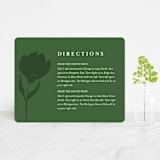 "Flourishing" - Direction Cards in Bloom by Beth Schneider - Front