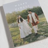 "signed with love" - Diwali Cards in Linen by Kasia Labocki - Detail