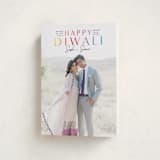 "Diwali" - Diwali Cards in Ebony by Nicole Senecal - Folded Card