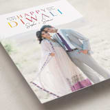 "Diwali" - Diwali Cards in Ebony by Nicole Senecal - Detail