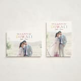 "Diwali" - Diwali Cards in Ebony by Nicole Senecal - Photo Orientation Options