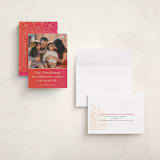 "Diwali Wishes" - Diwali Cards in Magenta by Maria Alou - Assembled