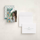 "Beauty" - Diwali Cards in Peacock by Ghia Designs - Assembled