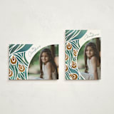 "Beauty" - Diwali Cards in Peacock by Ghia Designs - Photo Orientation Options