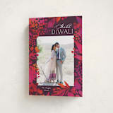 "Watercolor Diwali" - Diwali Cards in Sangria by Jessica Corliss - Folded Card