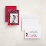 "Watercolor Diwali" - Diwali Cards in Sangria by Jessica Corliss - Assembled