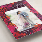 "Watercolor Diwali" - Diwali Cards in Sangria by Jessica Corliss - Detail