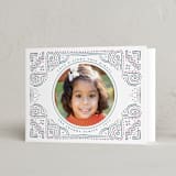 "rangoli frame" - Diwali Cards in Teal by Kanika Mathur - Folded Card