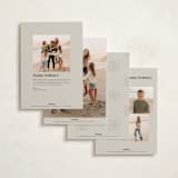 "Mod Diwali" - Diwali Cards in Linen by Robert and Stella - Back of Card Options