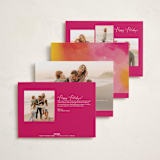 "Painterly Frame" - Diwali Cards in Carnation by Laura Hankins - Back of Card Options