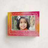 "Painterly Frame" - Diwali Cards in Carnation by Laura Hankins - Folded Card