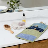"Small Travel Organizer - Spruce" - Dopp Kit in green by Anchal