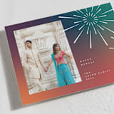"Fireworks" - Diwali Cards in Sunset by Heather Schertzer - Detail