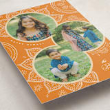 "Ornamental rangoli" - Diwali Cards in Mango by Creo Study - Detail