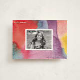 "Vivid" - Diwali Cards in Peacock by Sumak Studio - Front