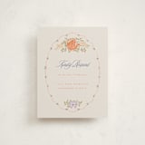 "fairy garden" - Debutante Party Enclosure Cards in Clementine by Vera Lim - Front