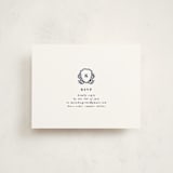 "Classic Crest" - Debutante Party Enclosure Cards in Academy by Charter Oaks Creative - Front