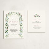 "Daphne" - Debutante Party Enclosure Cards in Blush by Sarah Knight - With Invitation