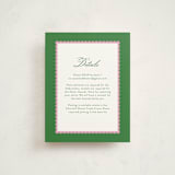"Derby Party" - Debutante Party Enclosure Cards in Bubblegum by Ashlee Townsend - Front
