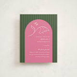 "arched wildflowers" - Debutante Party Enclosure Cards in Razzsmash by Kamala Nahas - Front