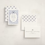 "Lattice" - Debutante Party Invitations in Bluebell by Meagan Christensen - Assembled