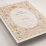 "fairy garden" - Debutante Party Invitations in Clementine by Vera Lim - Detail