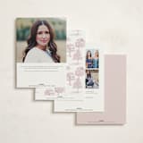 "Greenfield Toile" - Debutante Party Invitations in Orchid by Leia Matt - Back of Card Options