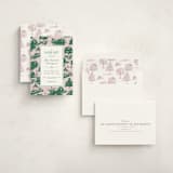 "Greenfield Toile" - Debutante Party Invitations in Orchid by Leia Matt - Assembled