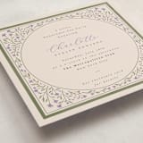 "garden" - Debutante Party Invitations in Lavender by Adelyn T. - Detail