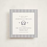 "Classic Crest" - Debutante Party Invitations in Academy by Charter Oaks Creative - Front